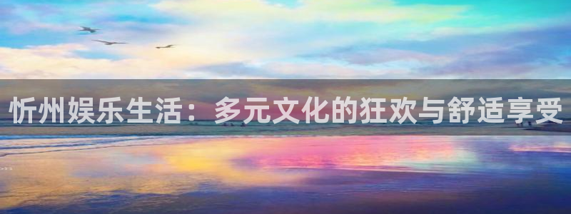 壹号官方app下载安装：忻州娱乐生活：多元文化的狂欢与舒适享受